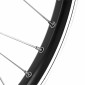 ROUE VTT 20" ER10 AVANT ALU NOIR MOYEU SHIMANO DYNAMO AXE PLEIN DH-C3000 6V/3W JANTE 19C (POUR ECLAIRAGE AVANT ET ARRIERE) - COMPATIBLE V-BRAKE