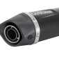 POT MOTO LEOVINCE LV ONE EVO ACIER INOX POUR KTM 125 DUKE 2021>2023, 390 DUKE 2021>2023 NOIR (COUPELLE CARBONE) (SANS CATALYSEUR) (HOMOLOGUE CE) -REF 14393EB- 8057168864021