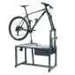 PIED DE MONTAGE/REPARATION VELO OFFICINE PAROLIN GENIUS MAX H 102 cm 47X78 cm (INCLUS ADAPTATEUR) -GIST- 8013271295374