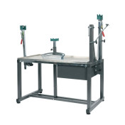 PIED DE MONTAGE/REPARATION VELO OFFICINE PAROLIN GENIUS MAX H 102 cm 47X78 cm (INCLUS ADAPTATEUR) -GIST- 8013271295374