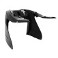 FRONT FAIRING FOR SCOOT MBK 50 NITRO 1997>2012/YAMAHA 50 AEROX 1997>2012 GLOSS BLACK (LOWER PART)- SELECTION P2R 3700948056028