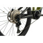 VELO ELECTRIQUE/VAE VTT 29 LEADER FOX ARGUS TOUT SUSPENDU HOMME VERT MAT 12V MOTEUR CENTRAL PANASONIC GX ULTIMATE 36V 90Nm BATTERIE 20Ah (CADRE 21,5'' - H55cm - XL - POUR ADULTE DE 185cm à plus) 8592826043382