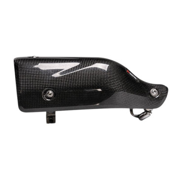 BOUCLIER THERMIQUE/PARE CHALEUR MAXISCOOTER AKRAPOVIC POUR HONDA 350 FORZA 2021> CARBONE (P-HSH3SO1) 3831126405229