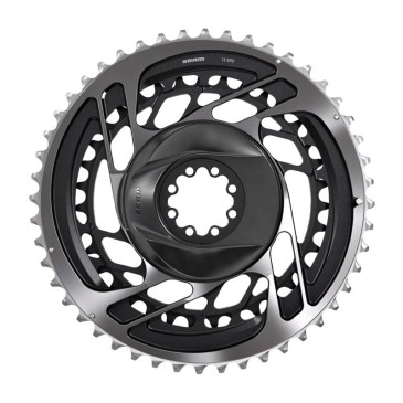 PLATEAU ROUTE DIRECT MOUNT POUR SRAM ORIGINE 46/33DTS INTERIEUR+EXTERIEUR RED 2x12 ALU NOIR 11V. 0710845825750