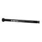 AXE TRAVERSANT / BLOCAGE ROUE BOOST ARRIERE SWITCH FILETAGE m12x1.0mm SYNTACE POUR 12X148 NOIR (174mm HORS BUTEE DONT FILETAGE 20mm - AVEC CLE CHC POUR DEMONTAGE) 8013271330419