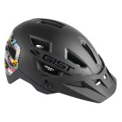 CASQUE VELO ADULTE GIST VTT KOP NOIR ARRIERE DECO COVERING MONSTRES IN-MOLD TAILLE 56-62 AVEC VISIERE REGLABLE EN 3 POSITIONS ET FIT-SYSTEM (VENDU EN BOITE) 8013271345796