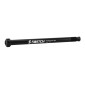 AXE TRAVERSANT / BLOCAGE ROUE BOOST ARRIERE SWITCH FILETAGE m12x1.0mm SYNTACE POUR 12X148 NOIR (174mm HORS BUTEE DONT FILETAGE 20mm - AVEC CLE CHC POUR DEMONTAGE) 8013271330419