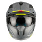 CASQUE TRIAL MT STREETFIGHTER SV UNI GRIS BRILLANT S SIMPLE ECRAN TRANSPARENT TRANSFORMABLE AVEC MENTONNIERE AMOVIBLE (LIVRE AVEC UN ECRAN SUPPLEMENTAIRE DARK) (ECE 22.06) 8434639167025