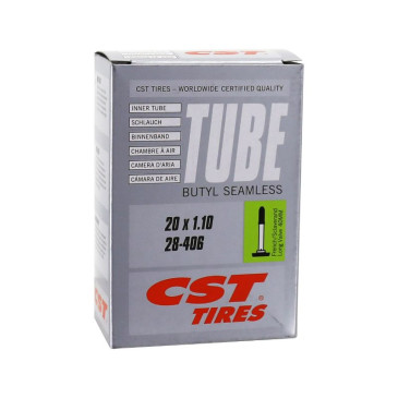 INNER TUBE FOR BICYCLE 20 x 1.00 P2R - PRESTA VALVE (23-420) 8013271113029