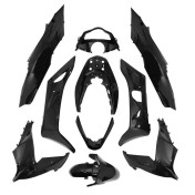 FAIRINGS/BODY PARTS FOR MAXISCOOTER HONDA 125 PCX 2014>2016 GLOSS BLACK (11 PARTS KIT) -P2R- 3700948195246