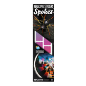 AUTOCOLLANT/STICKER REFLECHISSANT POUR RAYON DE VELO ARC EN CIEL (RAINBOW) (SET DE 30) -REFLECTIVE BERLIN- 4260549141336