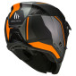 CASQUE TRIAL MT STREETFIGHTER SV S TWIN C4 NOIR MAT/ORANGE FLUO M SIMPLE ECRAN TRANSPARENT TRANSFORMABLE AVEC MENTONNIERE AMOVIBLE (LIVRE AVEC UN ECRAN SUPPLEMENTAIRE MIROIR) (ECE 22.06) 8434639184886