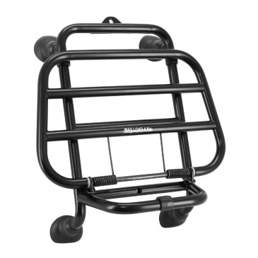 PORTE BAGAGE AVANT ORIGINE PIAGGIO 125-250-300 VESPA GTS NOIR -1B007202-