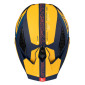 HELMET - FOR TRIAL - MT STREETFIGHTER SV TOTEM C3 BLUE/YELLOW - MATT M SINGLE CLEAR VISOR- WITH REMOVABLE CHIN GUARD (+ 1 EXTRA ADDITIONAL DARK VISOR) (ECE 22.06)