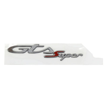 DECAL "GTS SUPER" "PIAGGIO GENUINE PART" VESPA 125-300 GTS -2H003199000A1-
