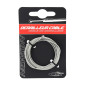 CABLE DE DERAILLEUR NEWTON INOX RENFORCE POUR SHIMANO ET ADAPTABLE 1,1 mm long 2,00 M (VENDU SUR CARTE A L'UNITE)