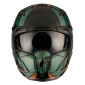 HELMET - FOR TRIAL - MT STREETFIGHTER SV P1R GLOSS GREEN XS SINGLE CLEAR VISOR- WITH REMOVABLE CHIN GUARD (+ 1 EXTRA ADDITIONAL DARK VISOR) (ECE 22.06)