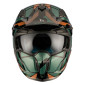 HELMET - FOR TRIAL - MT STREETFIGHTER SV P1R GLOSS GREEN S SINGLE CLEAR VISOR- WITH REMOVABLE CHIN GUARD (+ 1 EXTRA ADDITIONAL DARK VISOR) (ECE 22.06)