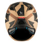 HELMET - FOR TRIAL - MT STREETFIGHTER SV P1R BLACK/SAND COLOUR-MATT XL SINGLE CLEAR VISOR- WITH REMOVABLE CHIN GUARD (+ 1 EXTRA ADDITIONAL DARK VISOR) (ECE 22.06)