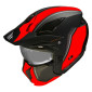 CASQUE TRIAL MT STREETFIGHTER SV S TWIN C5 NOIR MAT/ROUGE M SIMPLE ECRAN TRANSPARENT TRANSFORMABLE AVEC MENTONNIERE AMOVIBLE (LIVRE AVEC UN ECRAN SUPPLEMENTAIRE MIROIR) (ECE 22.06) 8434639183179