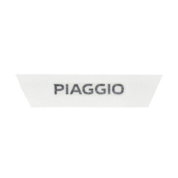 AUTOCOLLANT/STICKER/DECOR "PIAGGIO" ORIGINE PIAGGIO 50 ZIP 2018> GRIS -2H003414000A1-