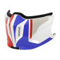 MENTONNIERE AMOVIBLE MT POUR CASQUE TRIAL STREETFIGHTER SV BLANC/BLEU/ROUGE BRILLANT 8434639080928