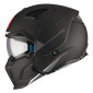 HELMET - FOR TRIAL - MT STREETFIGHTER SV SOLID-MATT BLACK M SINGLE CLEAR VISOR- WITH REMOVABLE CHIN GUARD (+ 1 EXTRA ADDITIONAL MIROR VISOR) (ECE 22.06)