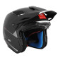 HELMET - FOR TRIAL - MT STREETFIGHTER SV SOLID-MATT BLACK M SINGLE CLEAR VISOR- WITH REMOVABLE CHIN GUARD (+ 1 EXTRA ADDITIONAL MIROR VISOR) (ECE 22.06)