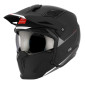 CASQUE TRIAL MT STREETFIGHTER SV UNI NOIR MAT XXL (2XL) SIMPLE ECRAN TRANSPARENT TRANSFORMABLE AVEC MENTONNIERE AMOVIBLE (LIVRE AVEC UN ECRAN SUPPLEMENTAIRE MIROIR) (ECE 22.06) 8434639167001
