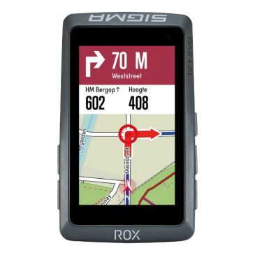 COMPTEUR SIGMA ROX12.1 EVO GPS NOIR AVEC CARDIO et ALTIMETRE