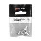 FIXATION GARDE BOUE - KIT VIS + ECROUS WELDTITE (SACHET DE 4 PCS) 5013863080107