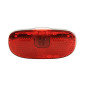 TAILLIGHT ON DYNAMO - ON CARRIER- SPANNINGA LINEO XD - JOS CENTRES 50 and 80MM (FOR DYNAMO HUB) BLACK 3700948177297