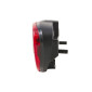 TAILLIGHT ON DYNAMO - ON CARRIER- SPANNINGA LINEO XD - JOS CENTRES 50 and 80MM (FOR DYNAMO HUB) BLACK 3700948177297