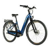 VELO ELECTRIQUE/VAE CITY 28 LEADER FOX NEBA MIXTE BLEU TIGRE 8V SHIMANO NEXUS MOTEUR CENTRAL BAFANG M420 36V 80Nm BATTERIE 15Ah (16,5'' - H43cm - TAILLE S - POUR ADULTE DE 158cm à 168cm) 8592826036513