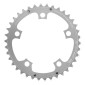 PLATEAU ROUTE 5BRA D.110 STRONGLIGHT DURAL 38DTS INTERIEUR ARGENT TYPE SHIMANO 9/10V. 3700223701056