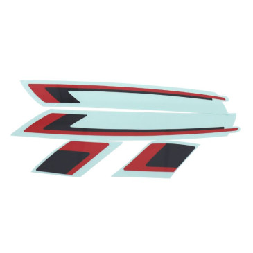 AUTOCOLLANT/STICKER/KIT DECORS SUPER SPORT ORIGINE PIAGGIO 125-300 GTS 2018> -2H004051000A1-