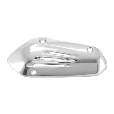 PROTECTION/TOLE DE POT ECHAPPEMENT CHROME ORIGINE PIAGGIO 125 GTS VESPA 2022> -1A021812-