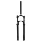 FORK- FOR MTB 29 " ROCKSHOX JUDY SILVER TK SOLO AIR - BLACK FOR DISC BRAKE (LOWER CONE Ø 39.8mm) CONICAL STEERER Ø 1"1/8-28,6 EXTERNAL - ADJUSTABLE/POPLOCK - TRAVEL 100mm - for quick release wheel. 710845844768