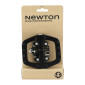 PEDALE VTT AUTOMATIQUE POLYVALENTE NEWTON R63 AVEC 1 FACE SHIMANO/SPD A ROULEMENT NOIR ALU D9/16 AVEC CALES (PAIRE) TYPE SHIMANO PD-EH500 3700948244395