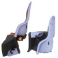 PORTE BEBE/SIEGE ENFANT ARRIERE POLISPORT A FIXER SUR PORTE BAGAGE FIXATION ETAU MINIA VIOLET (9 A 22Kgs) HOMOLOGUE EN 14344 (BOITE CARTON INDIVIDUELLE) 5604415118265