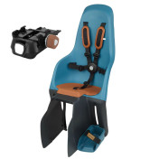 PORTE BEBE/SIEGE ENFANT ARRIERE POLISPORT A FIXER SUR PORTE BAGAGE FIXATION ETAU MINIA BLEU NEPTUNE (9 A 22Kgs) HOMOLOGUE EN 14344 5604415118289