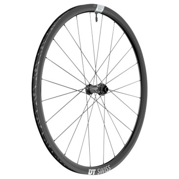 ROUE ROUTE DISQUE 700 DT SWISS E1800/32 ENDURANCE AVANT CENTERLOCK TUBELESS READY AXE TRAVERSANT 12/100mm NOIR JANTE 20C 7613052318141