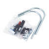 KIT FIXATION PARE BRISE (1R000452) ORIGINE PIAGGIO 125-300 GTS VESPA 2019>2021 -1B006378-