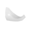 COUVERCLE/EXTREMITE DE SPOILER GAUCHE ORIGINE PIAGGIO 50-125 VESPA PRIMAVERA, SPRINT 2013> BLANC (544) -1B001011000BR-