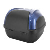 TOP-CASE 32L "PIAGGIO GENUINE PARTS" 125-150 MEDLEY 2016> BLUE 264/A (WITHOUT PLATE) -CM271126-