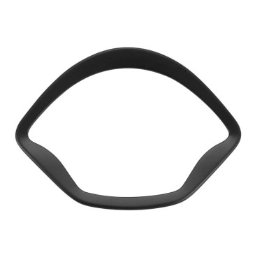 ENJOLIVEUR/ENCADREMENT DE COMPTEUR NOIR MAT ORIGINE PIAGGIO 125-300 GTS 2009> -1B007794-