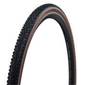 PNEU CYCLOCROSS 700 X 33 SCHWALBE X-ONE ALLROUND NOIR/BRONZE TUBELESS READY TS (30-622) COMPATIBLE VAE