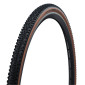TYRE FOR CYCLOCROSS 700 X 33 SCHWALBE X-ONE BLACK/BEIGE TUBETYPE/TUBELESS-Foldable-(30-622) 4026495920520