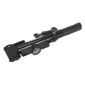POMPE MINI ROUTE/VTT MINI AVEC MANOMETRE ALU/RESINE 8 BARS VP/VS POIGNEE EN T -SELECTION P2R- 3700256026287