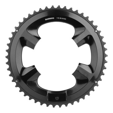 PLATEAU ROUTE 4BRA D.110 POUR SHIMANO RS510 ORIGINE 50DTS EXTERIEUR 11V. NOIR 4524667777250